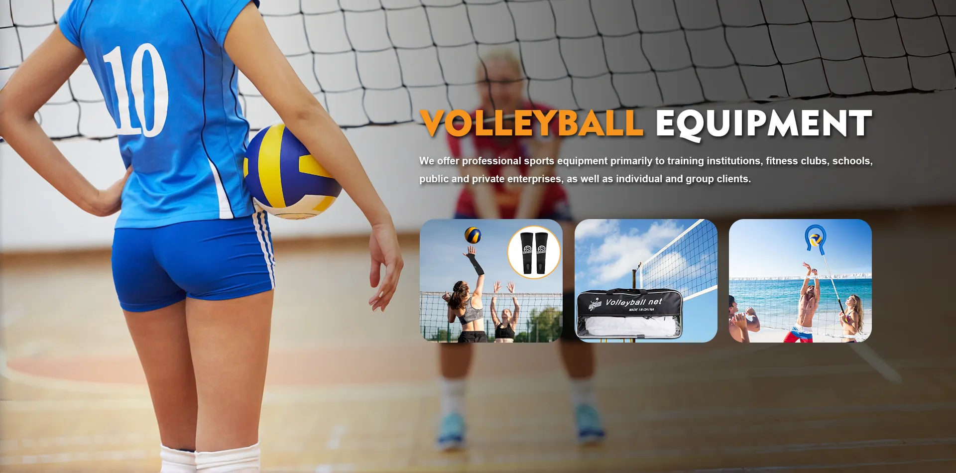Leverandør af volleyballudstyr