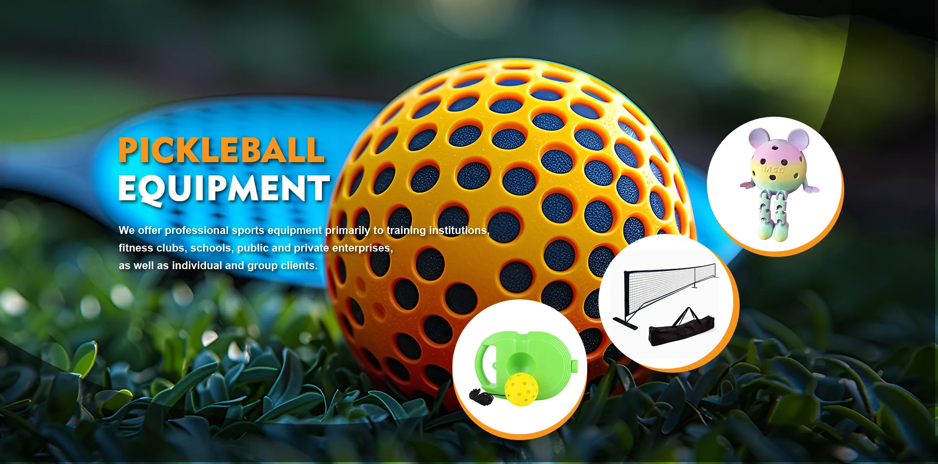 Pickleball-udstyr fremstillet i Kina